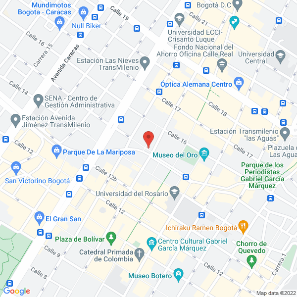 Mapa de Asociación Pensionados De La E.T.B.