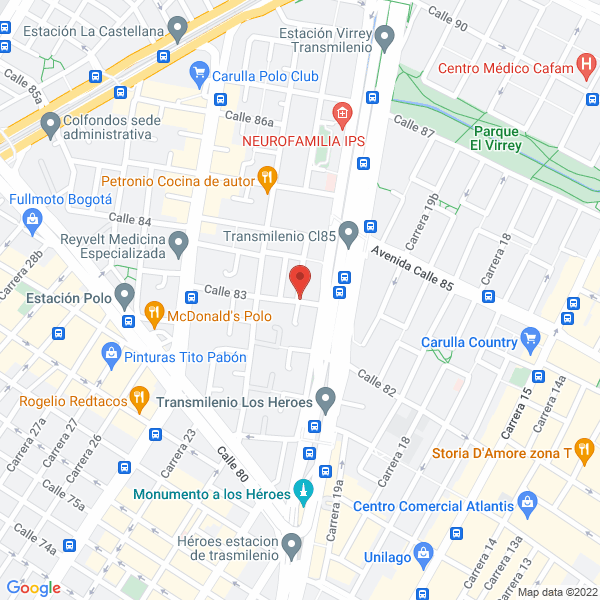 Mapa de Asociados Cruz Yañez