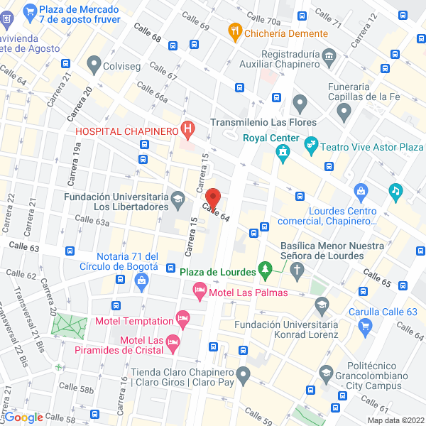 Mapa de Asoconfiar