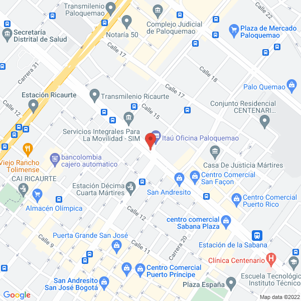 Mapa de Aquapetrol Ltda.