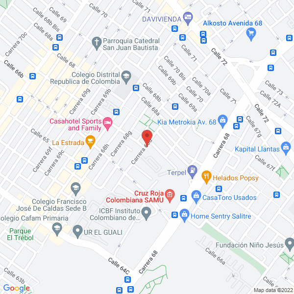 Mapa de Arcec S.A.