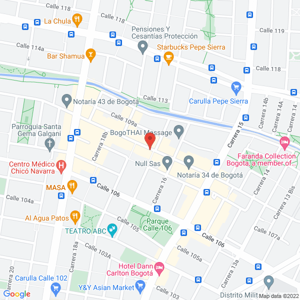Mapa de Arcoeffecto Compañía S.A.S
