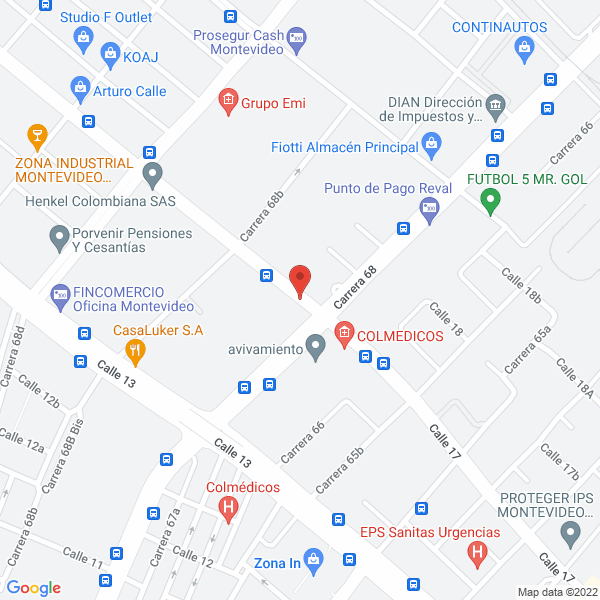 Mapa de Aprotek Sas