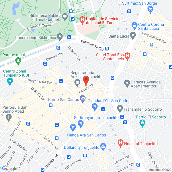 Mapa de Apuestas E Inversiones Eduardo Cruz Sonapi 40 Cía Ltda