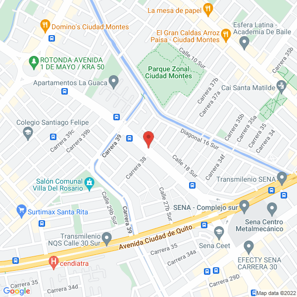 Mapa de Artepino