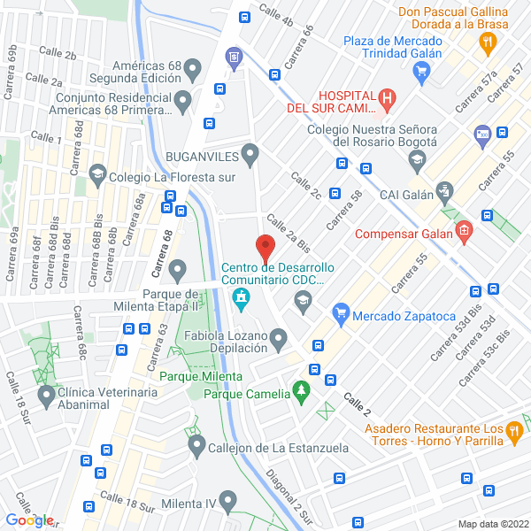 Mapa de Auto Servicio Rb
