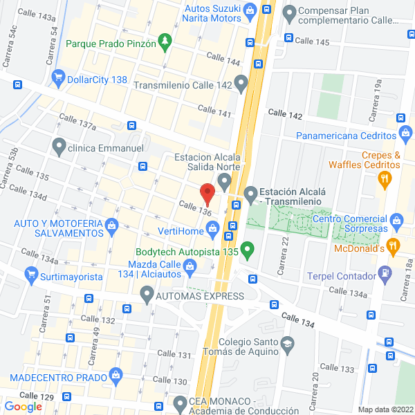 Mapa de Autocerraduras Idaly