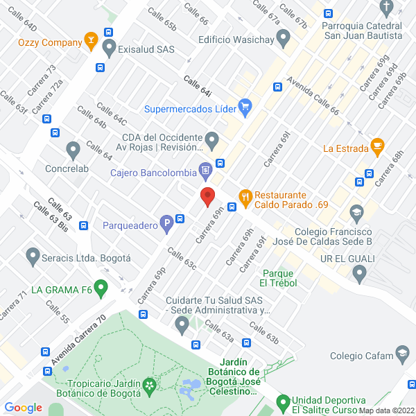 Mapa de Argoca Soluciones Arquitectonicas Y Diseño S.A.S.