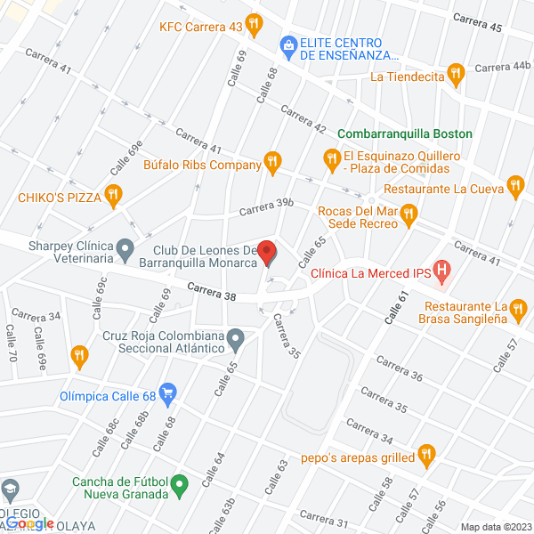 Map of Arh Asesorias Y Gestión Empresarial Sas