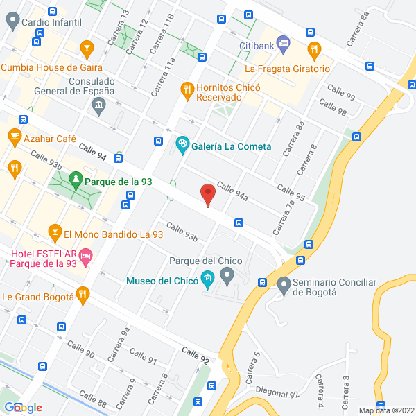 Mapa de Asociación Amigos De Lubavitch