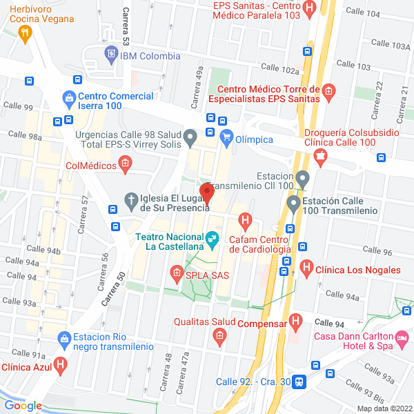 Mapa de Axioma Ingenieria Ltda