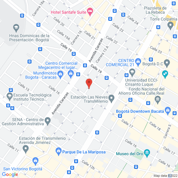 Mapa de Aytex Dotaciones Ltda.