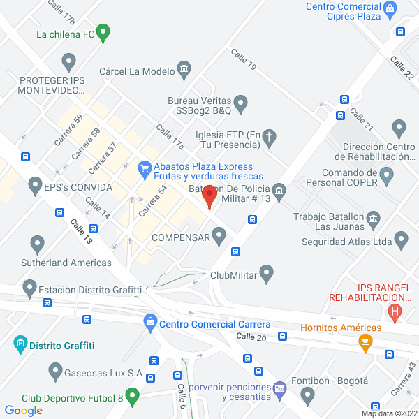 Mapa de Az Soluciones