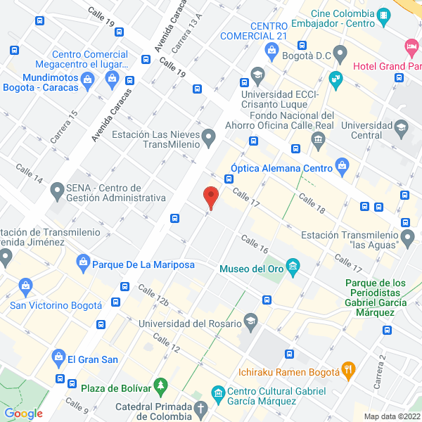 Mapa de B & C Publicidad