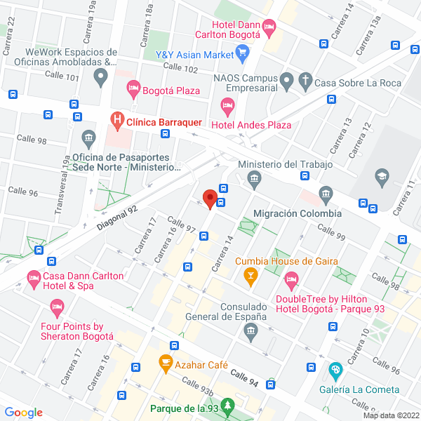 Mapa de Be Brand+Pack+Strat S.A.S.