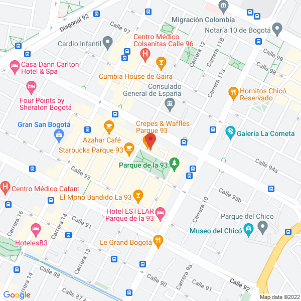 Mapa de Bella Vista Holding And Finance Colombia S.A.S.