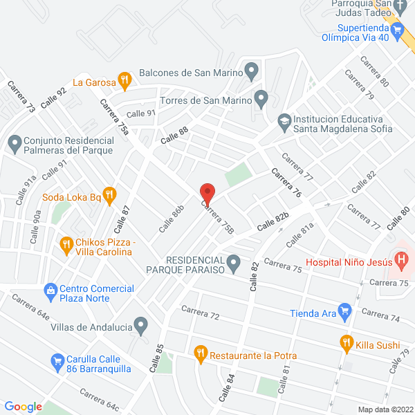 Map of Autoservicio Brísas Del Norte