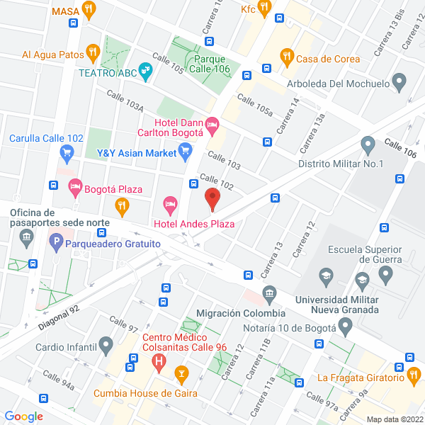Mapa de Ba Padilla Y Cía. S.C.A.