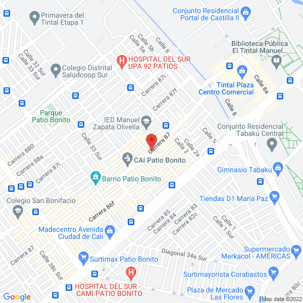 Mapa de Babe Tienda Veterinaria