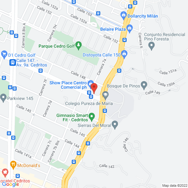 Mapa de Bagua Spa