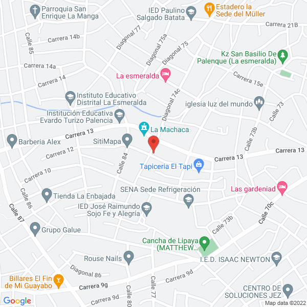 Map of Balaguera Acevedo Manuel