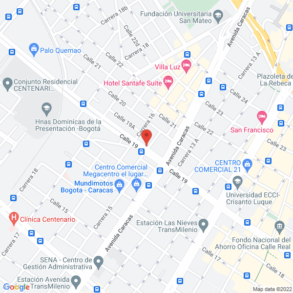 Mapa de Básculas Danilop S.A.S.