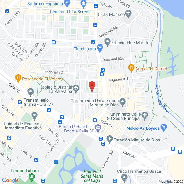 Mapa de Avinco Ltda
