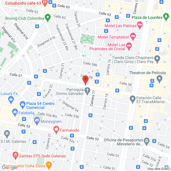 Mapa de Bioftal Ltda.