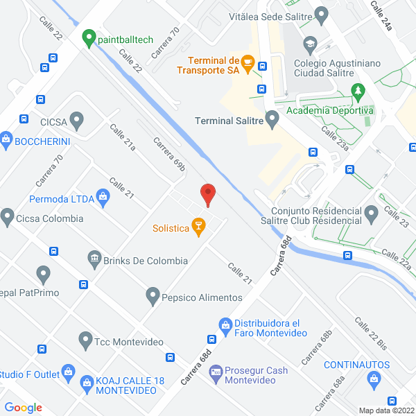 Mapa de Bioindustrial Marpolo S A