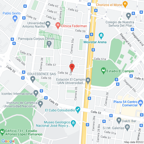 Mapa de Biosalud Natural