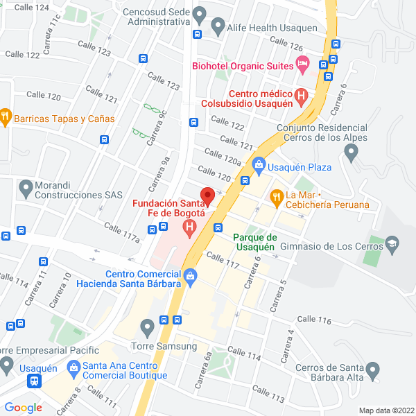 Mapa de B.T.U Ltda.