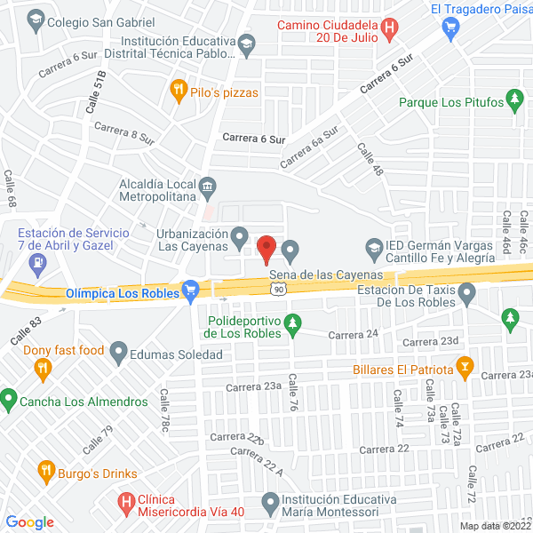 Map of Baby Luz