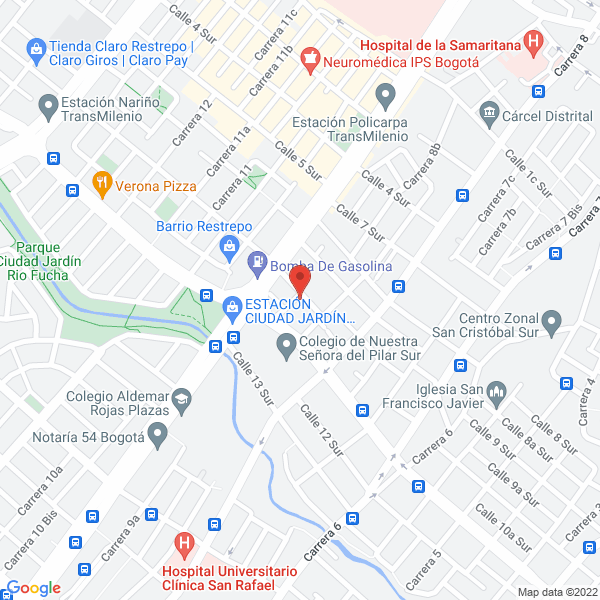 Mapa de Baldosines Onice Ltda