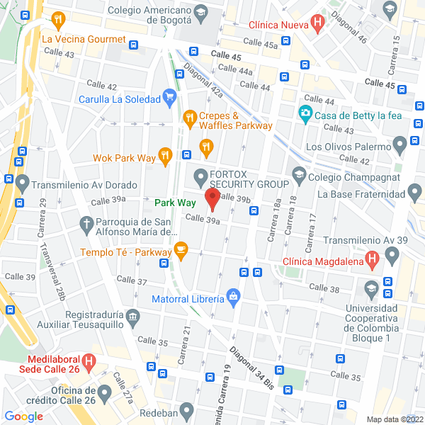 Mapa de Cafe Bar Net Punto Telefónico Ltda.