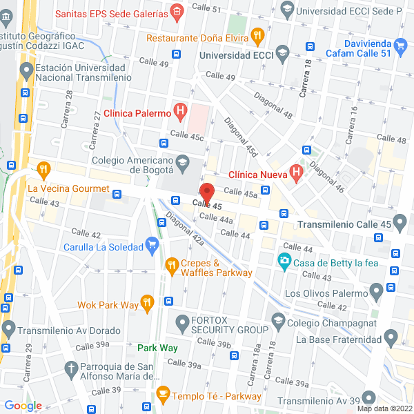 Mapa de Café Y Lgo Más