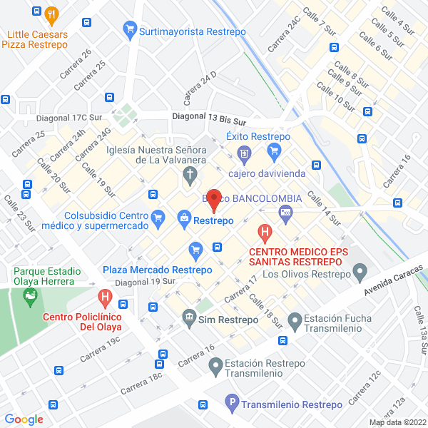 Mapa de Calzado Dogyers