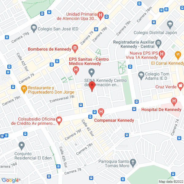 Mapa de Liceo Infantil San Clemente