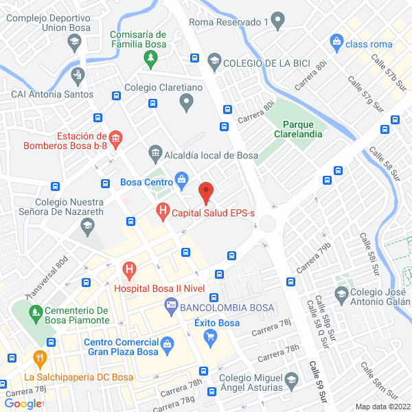 Mapa de Liceo Octavio Paz