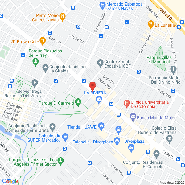 Mapa de Colegio Pedagógico Del Espíritu Santo Copes