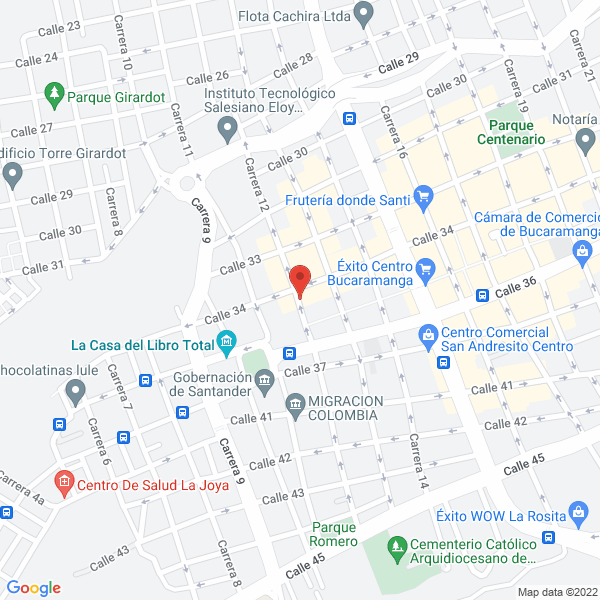 Map of Litigare Servicios Jurídicos S.A.S.