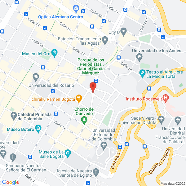 Mapa de Cafe Camino House