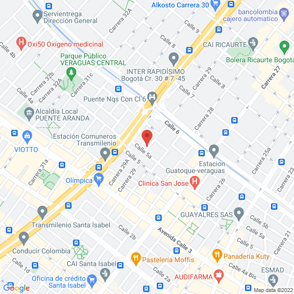 Mapa de Abumédica