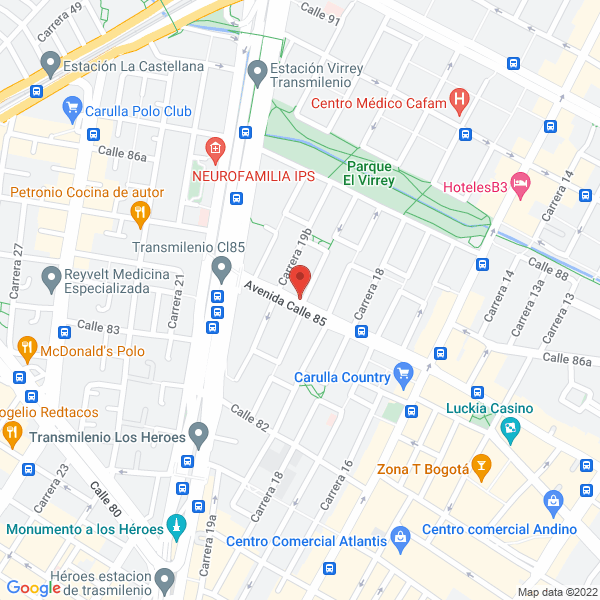 Mapa de Doner-Kebab Euro-Snack