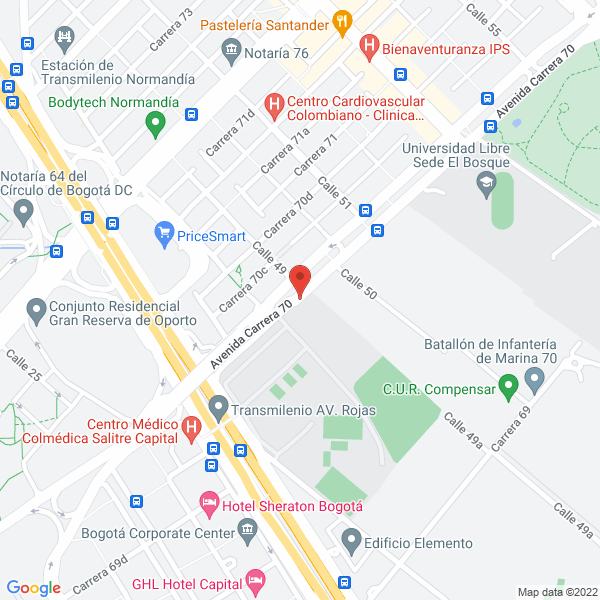 Mapa de Fundación Protección De La Joven Amparo De Niñas