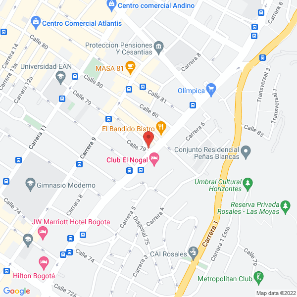 Mapa de Centro Mundial De Investigación Y Capacitación Para La Solución De Conflictos De La Universidad Para La Paz De Las Naciones Unidas