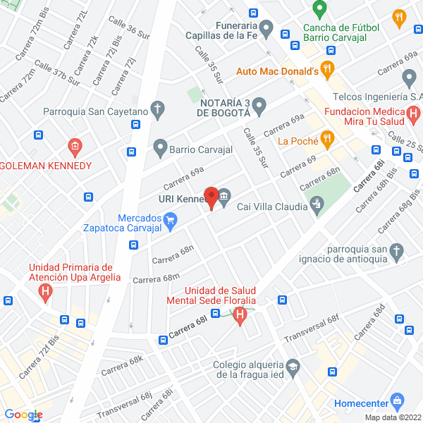 Mapa de Topgeo