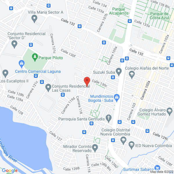 Mapa de Colbortex Limitada