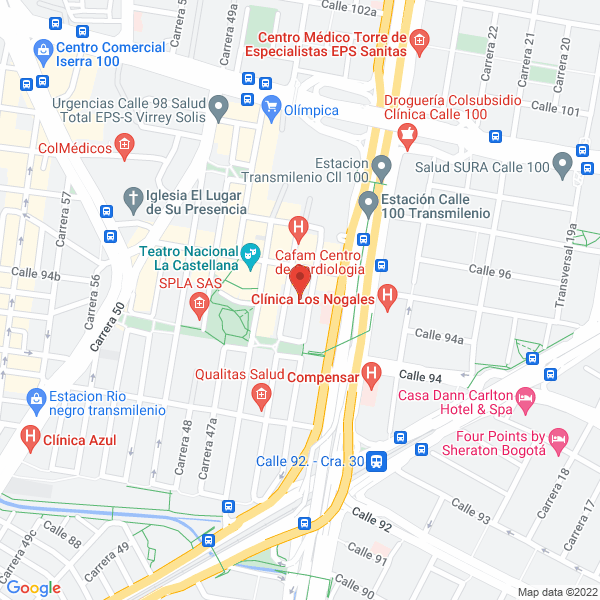 Mapa de Aldeas Infantiles Sos