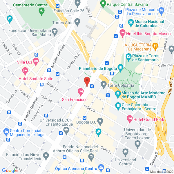 Mapa de Ticket Fast S.A.S.