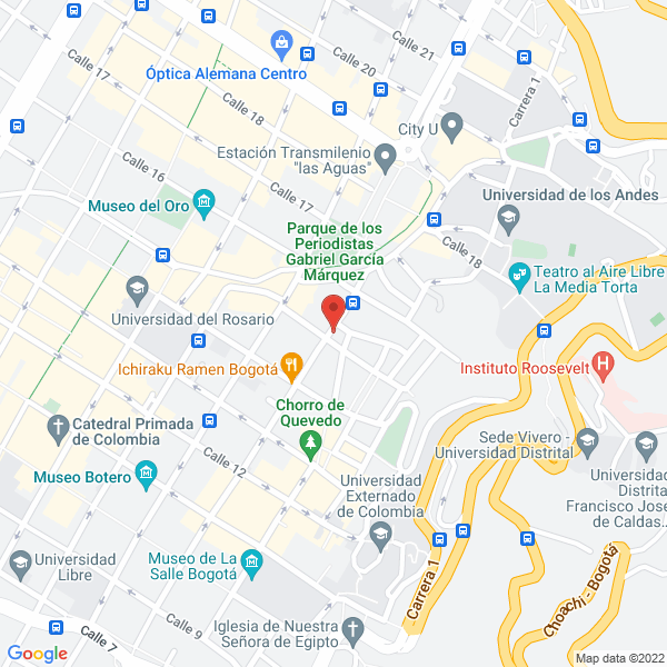Mapa de Restaurante La Tierra Candelaria